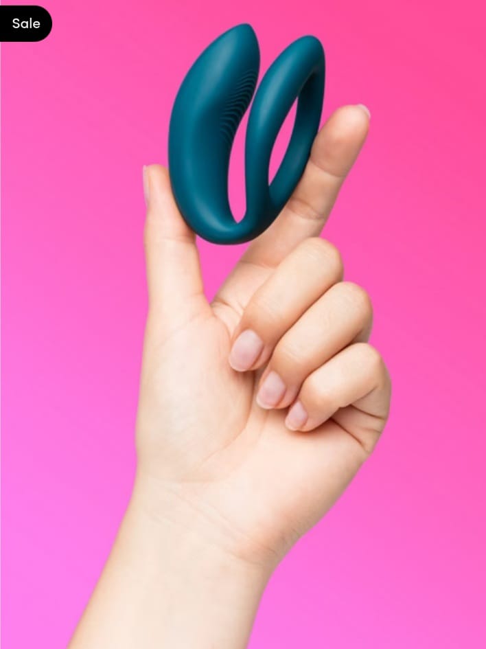 We-Vibe Sync O Remote Controlled & App Controlled Rechargeable Couple's Vibrator
